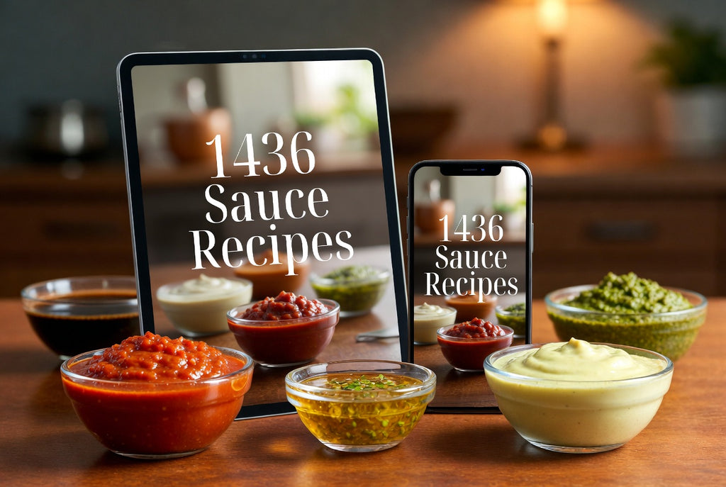 Turn Boring Meals into Delicious Ones: 1,400+ Easy Sauce Recipes PDF