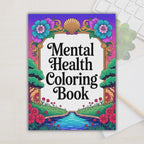 Mental Health Coloring Pages Bundle (PLR) – Mindfulness, Stress Relief, CBT & DBT Printable PDF